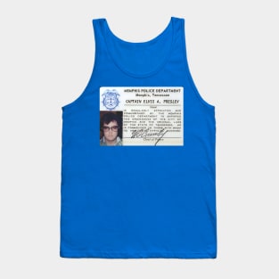 Captain Elvis A. Presley Memphis Police Tank Top